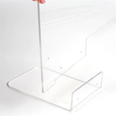 Hygienskärm för bord, 90 x 65 cm